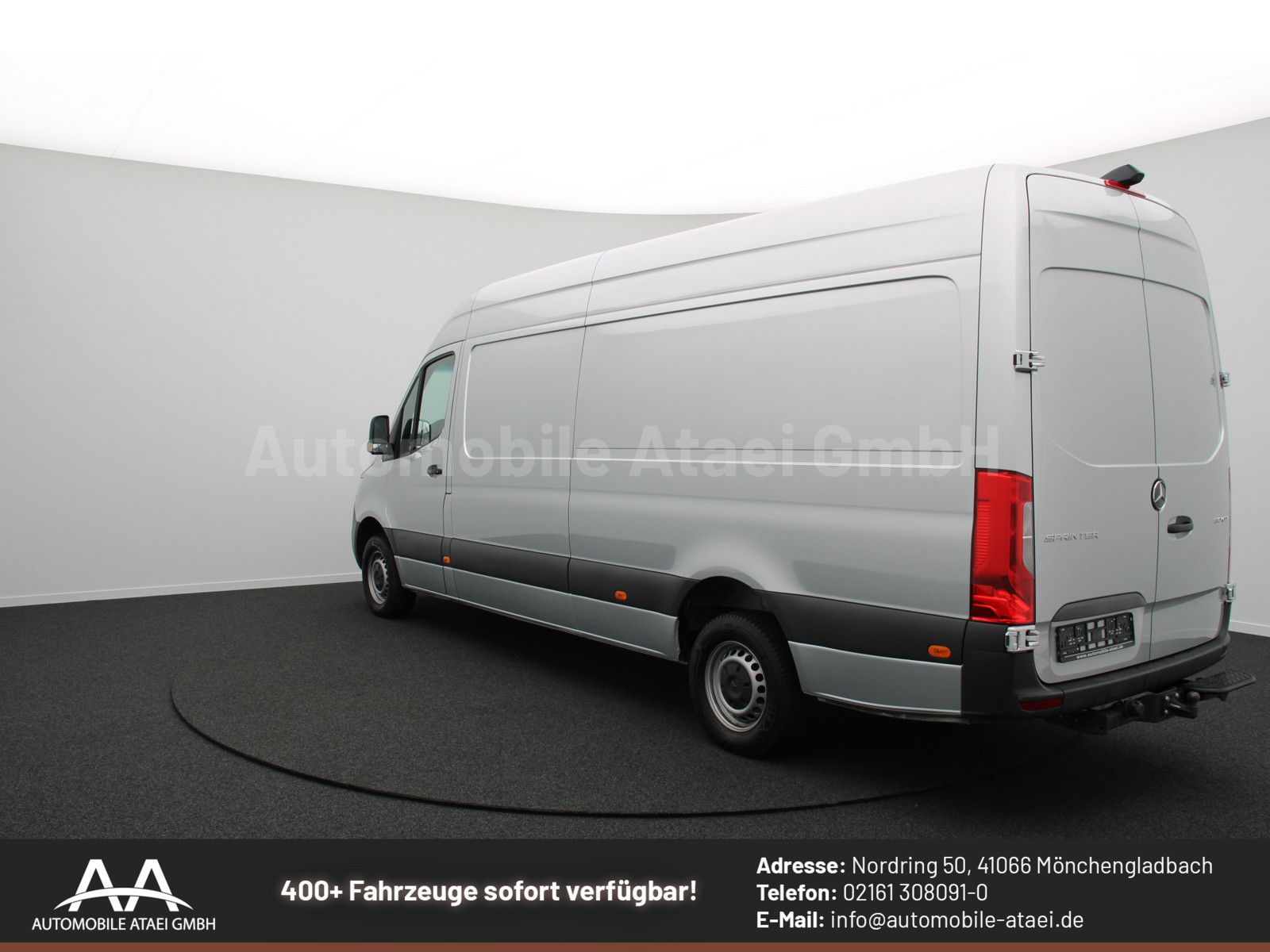 Fahrzeugabbildung Mercedes-Benz Sprinter 317 Automatik MAXI+ AHK 3,5t (0800)