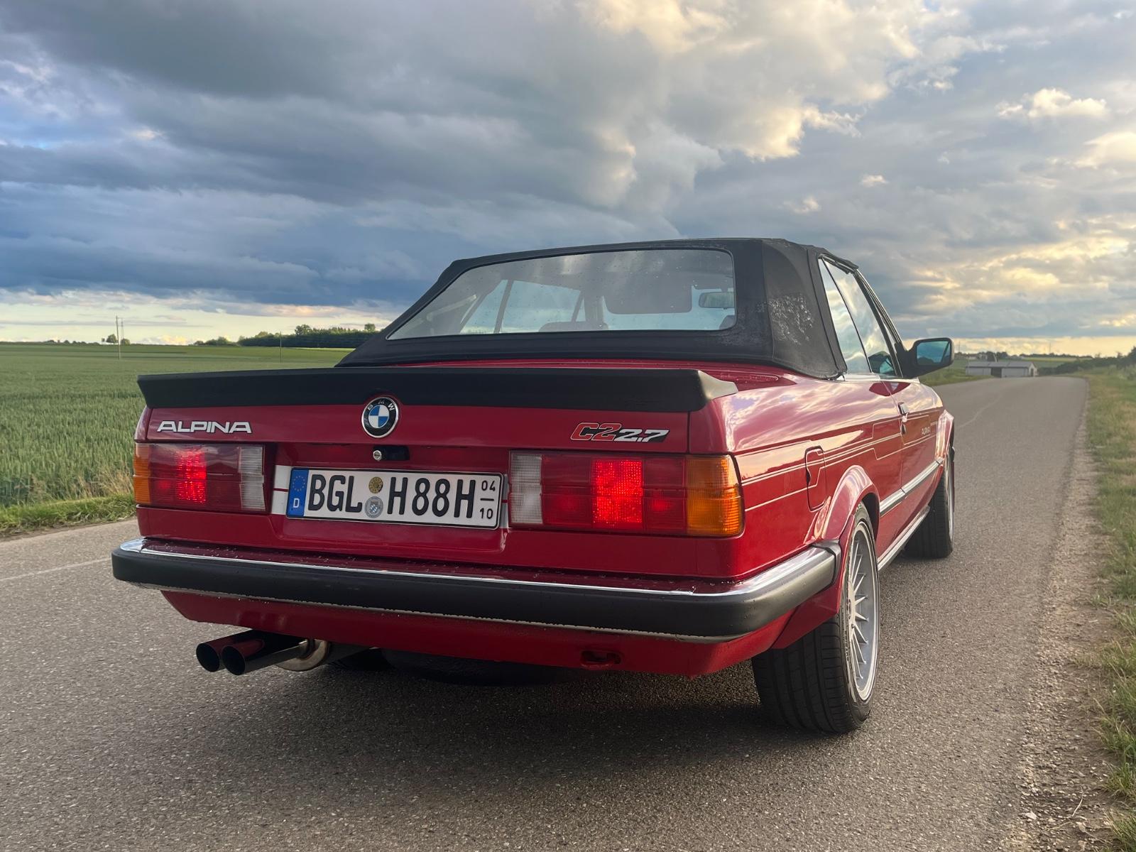 ALPINA C2 2.7 Cabrio Rarität!!!