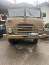 Steyr A680 mit Ladekran und Pritsche - Kipper Mit ladekran
