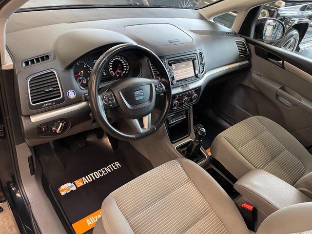 MYAUTOCENTER – Gebraucht- und Jahreswagen mit Werkstattservice in Pfaffenhofen Seat Alhambra Style Viva *2. Hand*AHK*Klima*7-Sitzer*