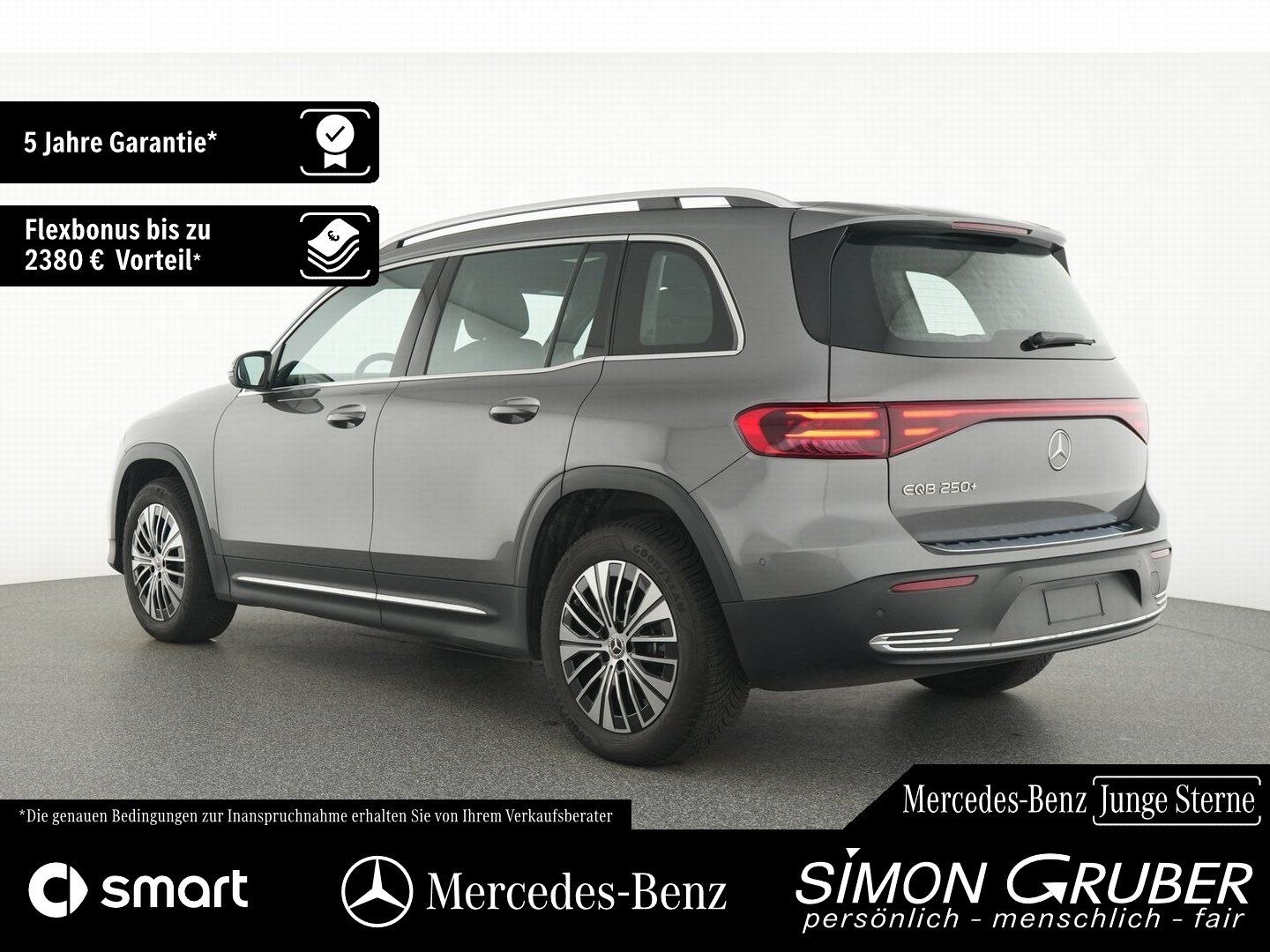 Fahrzeugabbildung Mercedes-Benz EQB 250+ Progressive Adv. Pano Kamera Amb 7Sitze