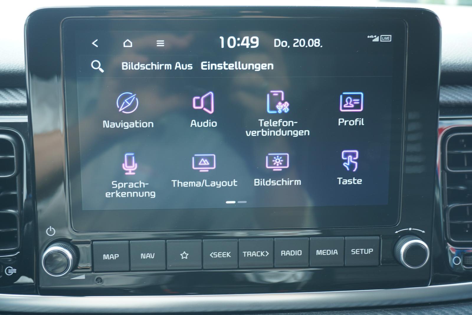 Kia Rio 1.0 M-Hybrid GT-Line Navi LED Tempomat SHZ, миниатюра 20