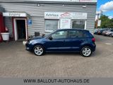 Volkswagen Polo V Match BlueMotion*2.HAND*KLIMA*TEMPO*SHZ* - Volkswagen Polo mit Diesel-Antrieb: Blau