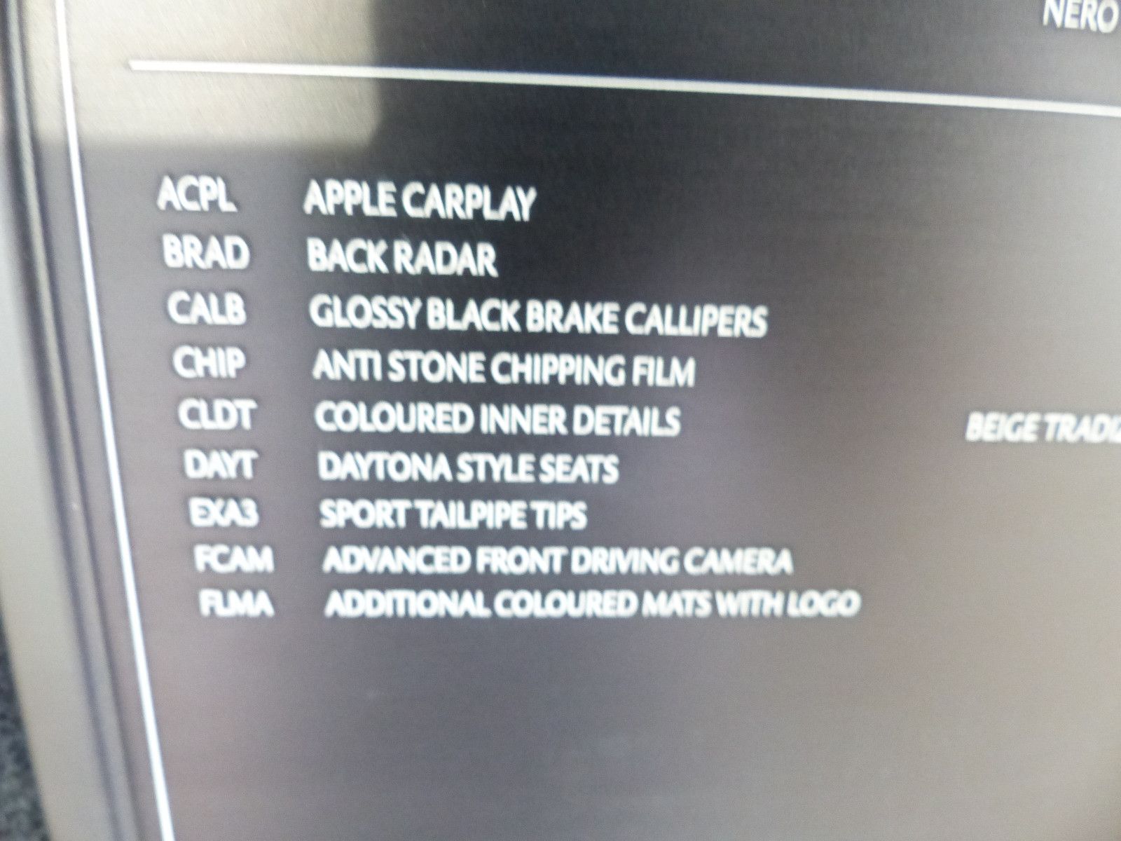 Fahrzeugabbildung Ferrari Roma Daytona Cognac/Cuoio