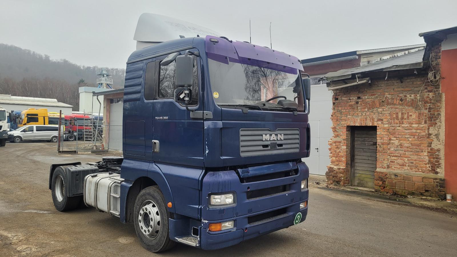 MAN TGA 18.360 Manual Gearbox & Pump D 28 Motor