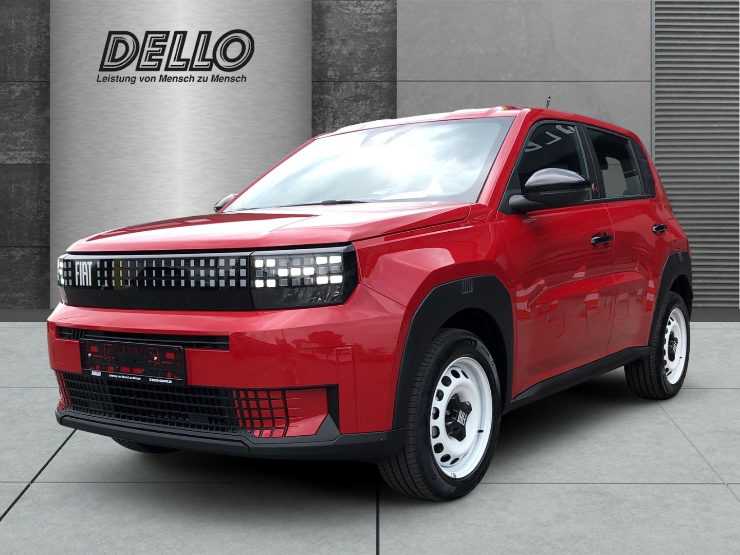 Fiat Grande Panda -e Red Leasingaktion Klima Pixel-LE