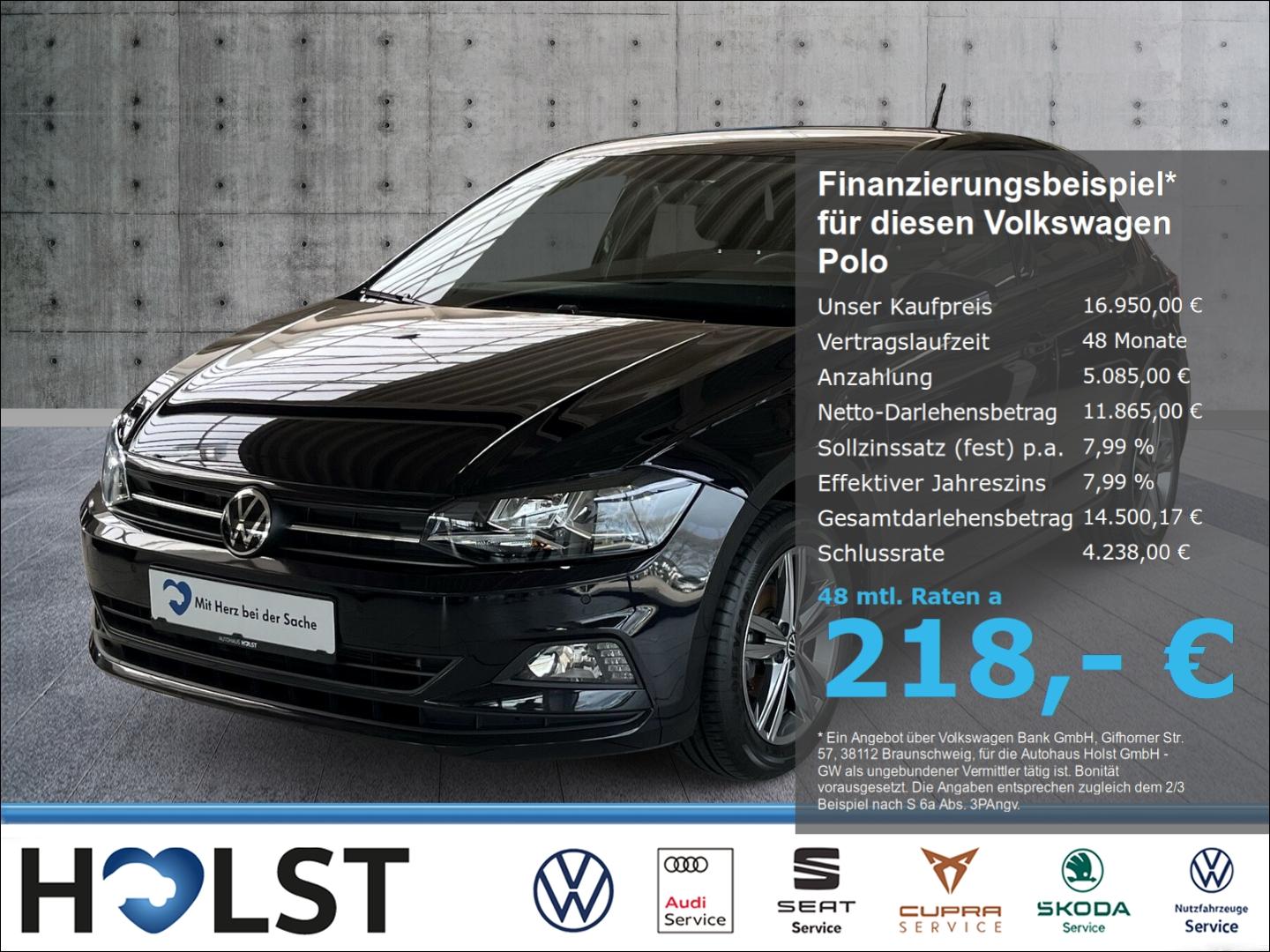 Volkswagen Polo 1.0TSI United RüFaKa SHZ NAV
