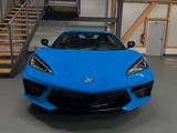 Corvette C8 Cabrio 3LT Europa GEIGERCARS - blaue Corvette C8