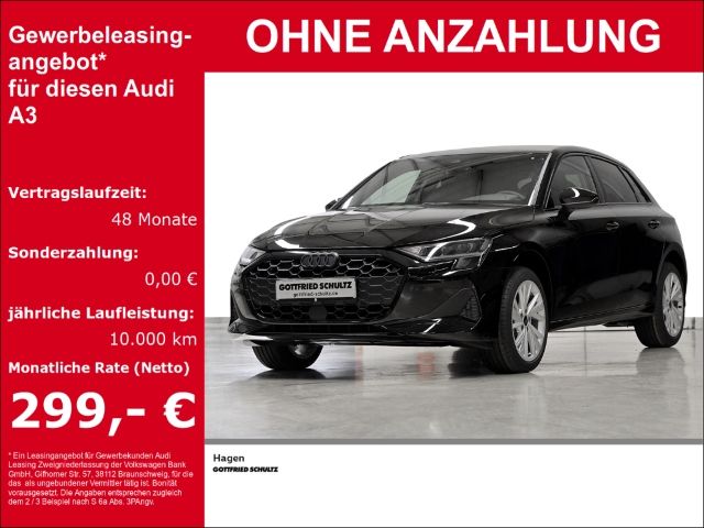 Audi A3 Sportback 30 TFSI S tronic AdvancedOPTIK SCHW