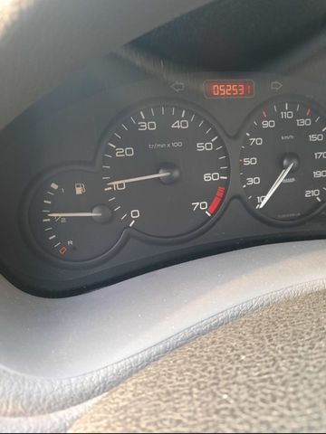 Peugeot 206,  wenig Kilometer