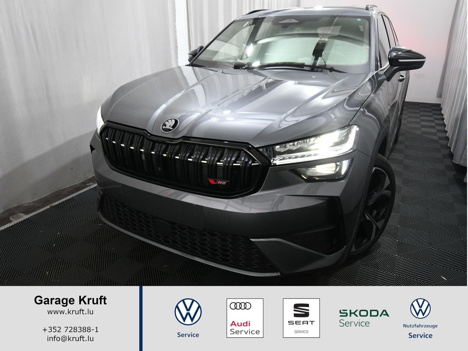 Skoda Kodiaq 2.0 TSI 4x4 DSG RS - Std.-H., AHK, Pano