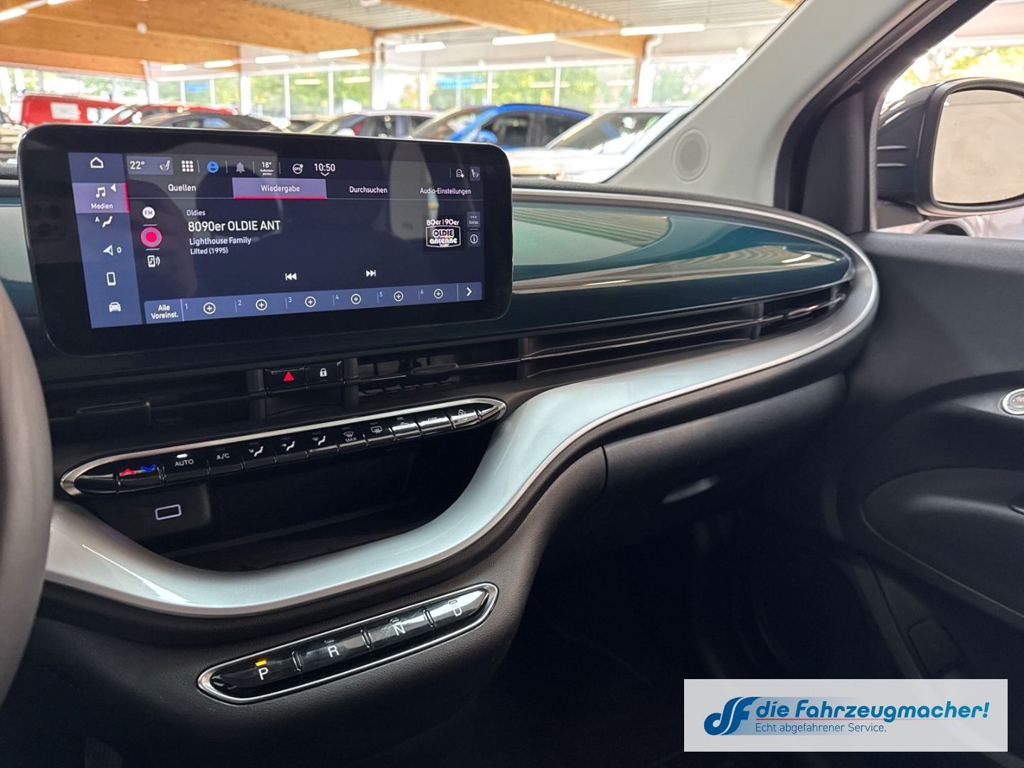 Fahrzeugabbildung Fiat 500 e Icon Navi Digitales Cockpit Memory Sitze A
