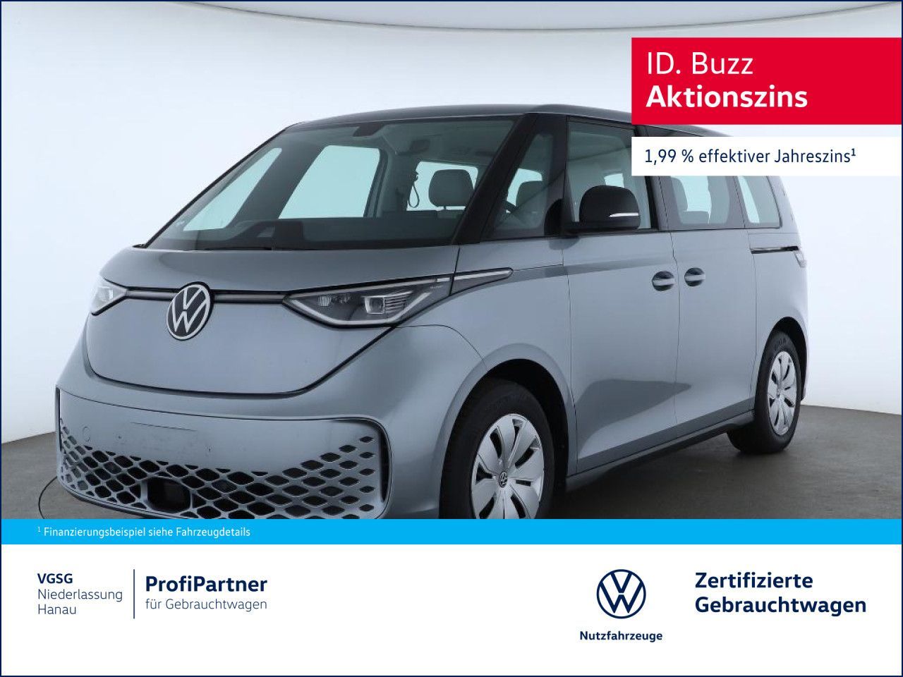 Volkswagen ID. Buzz Pure AHK el.Sitze Sitzhzg. IQ.Light LED