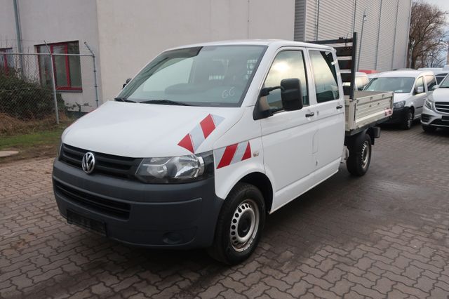 Volkswagen T5 Transporter Pritsche Doppelkabine AHK 1 Hand