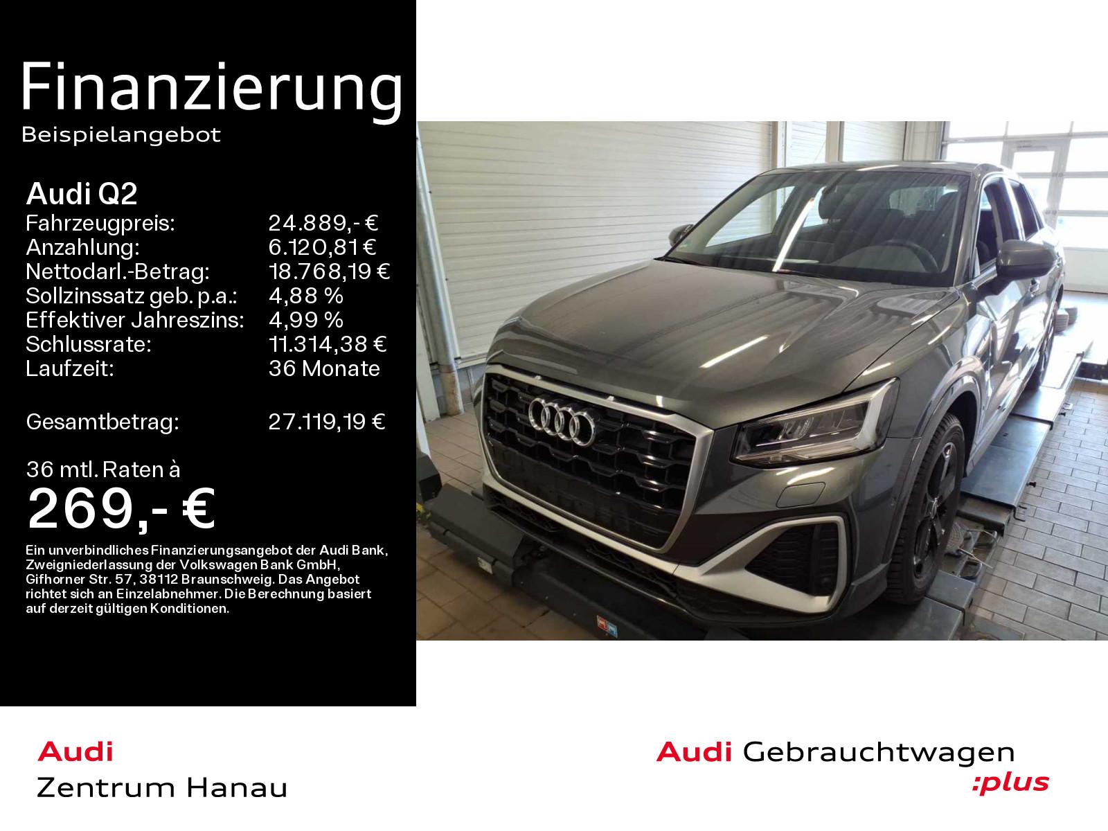 Audi Q2 35 TFSI S tronic S LINE *LED*NAVI*KAMERA*VC*