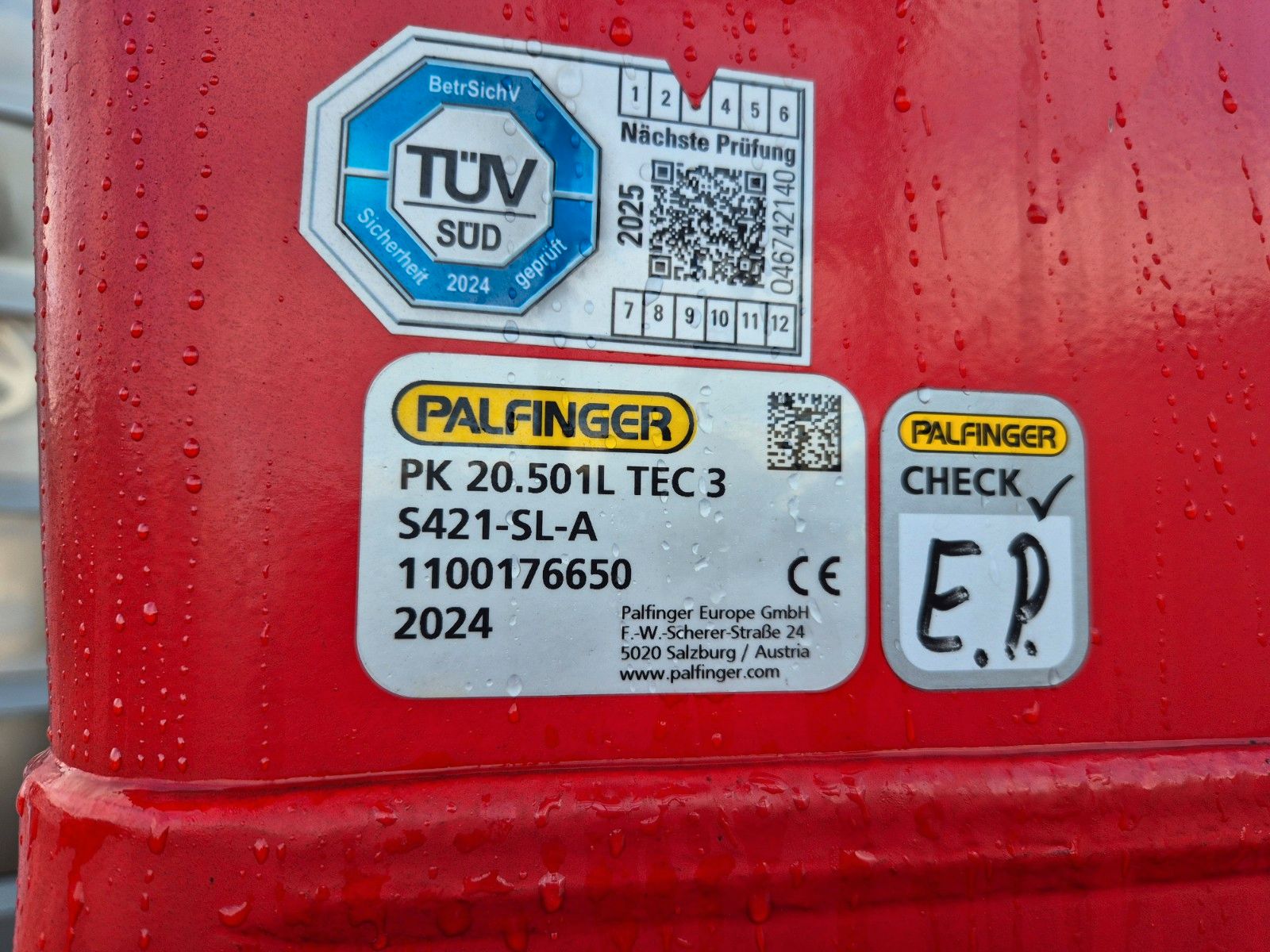 Fahrzeugabbildung MAN TGS 26.470 6x2-4 LL Baustoff Palfinger PK20.501L