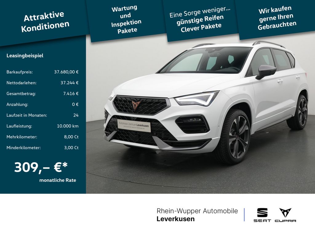 Cupra Ateca DSG PANO AHK CARPLAY ACC VIRT KLIMA NAVI