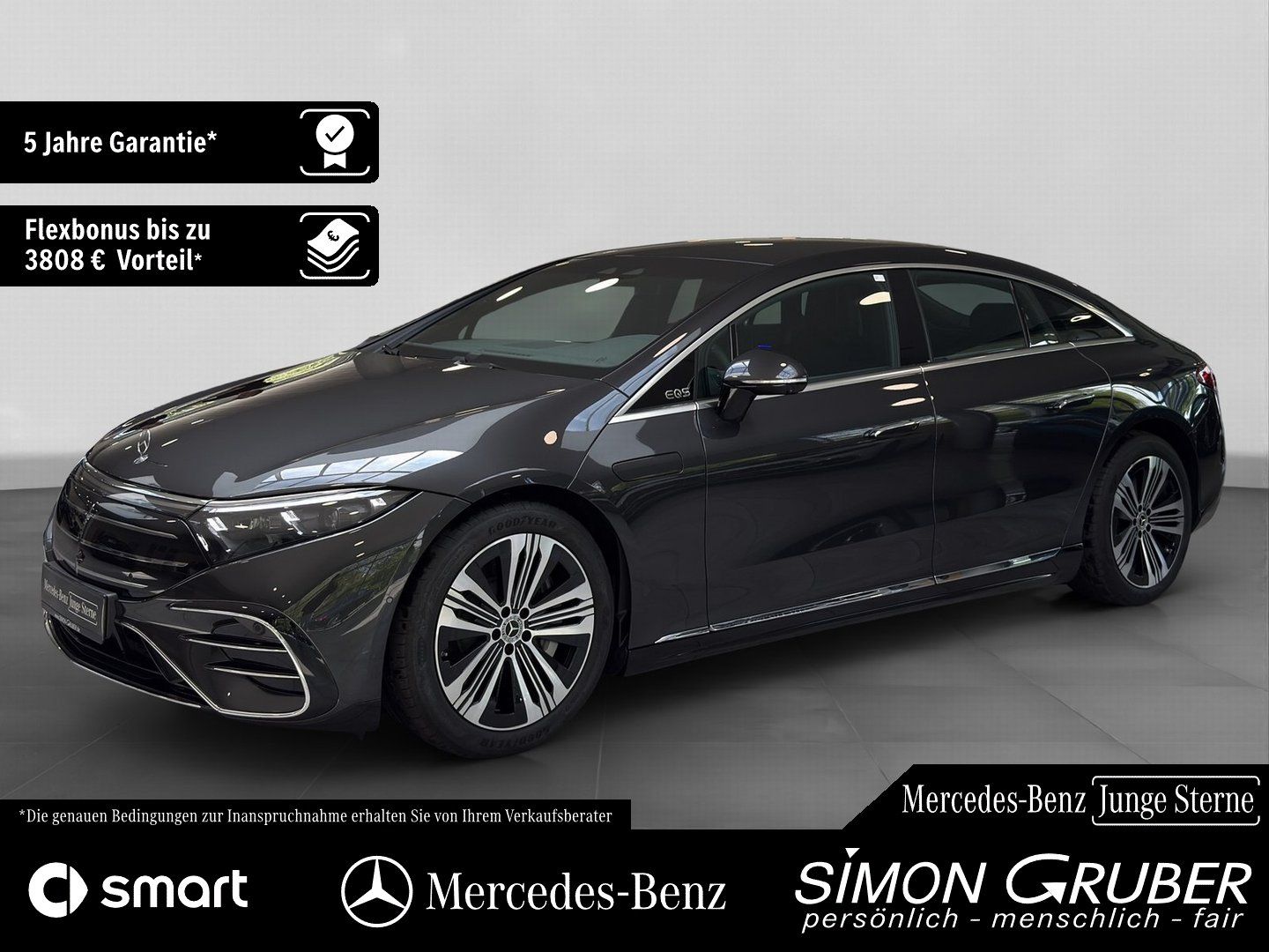 Fahrzeugabbildung Mercedes-Benz EQS 450 4M AMG Elec. Art Hyperscreen HAL Mod2026
