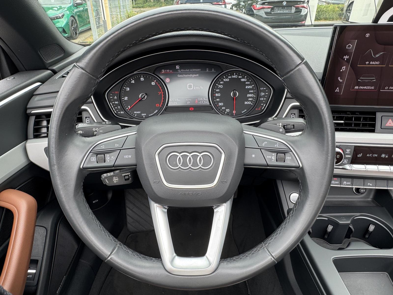 Audi A5 45 2.0 TFSI quatro S Line B&O Matrix ACC AHK, миниатюра 8