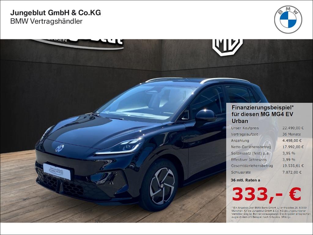 MG4 EV Urban 54 kWh Comfort Mg Pilot Navi LED To