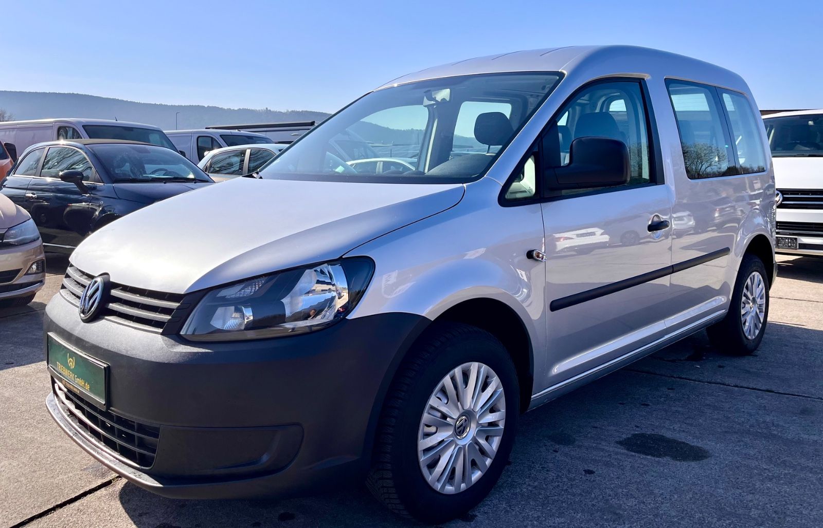VW Caddy 2.0 CNG Kombi Startline EcoFuel Klima AHK