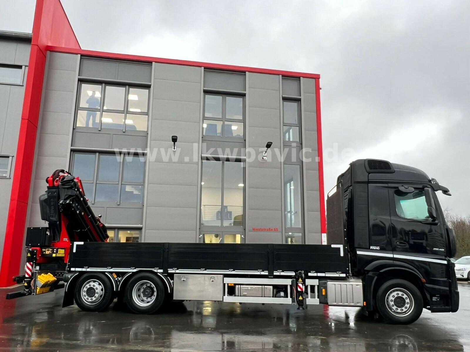 Mercedes-Benz ACTROS 2548/CONTAINERPRITSCHE/KRAN FASSI F545