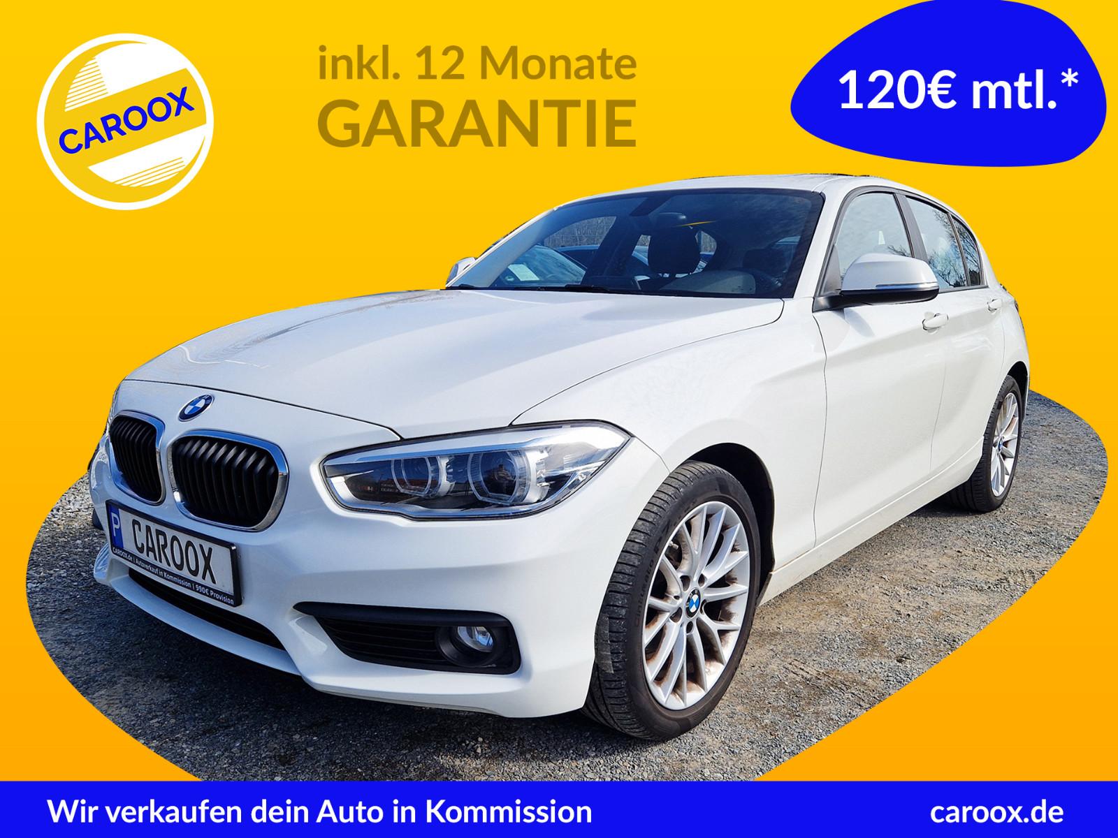 BMW 116i Advantage LED NAVI SZH 8FACH