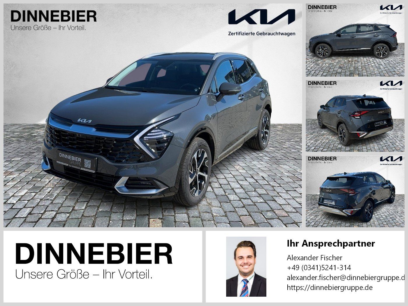 Kia Sportage Spirit 1.6T HEV LED+360°Kamera+Navi