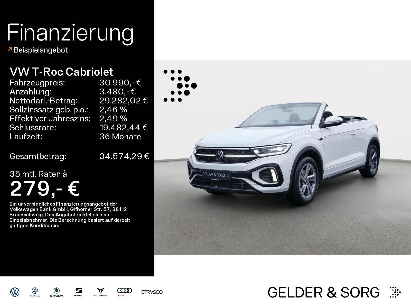 Volkswagen T-Roc Cabriolet R-Line*Stand*AHK*BeatsAudio*RFK