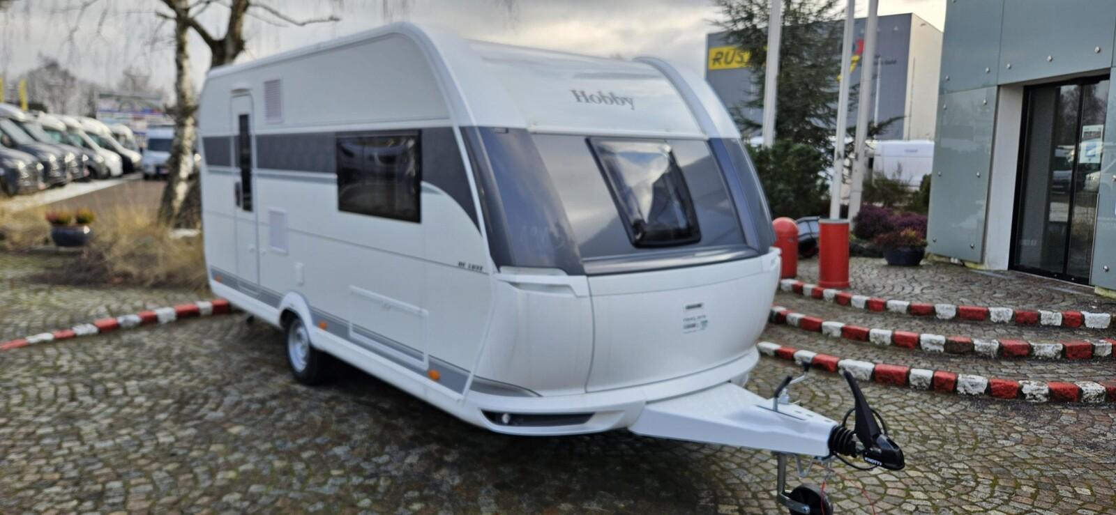 Hobby De Luxe 460 SL / Einzelbetten, Auflastung