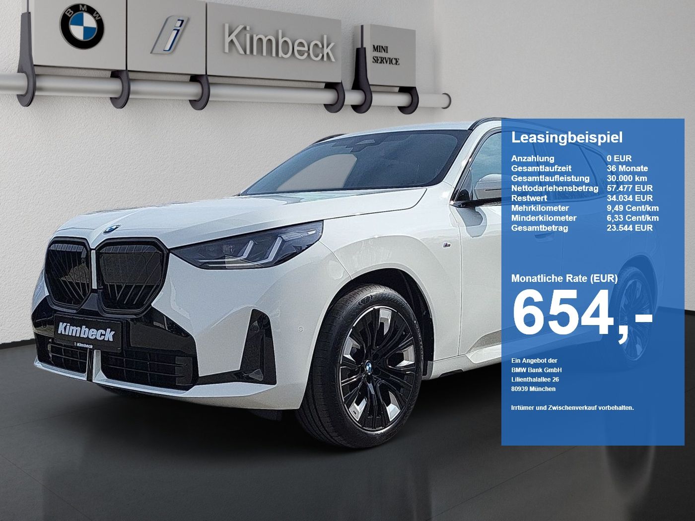 BMW X3 20 xDrive M SPORT ACC AHK Sitzbelüft HarmKard