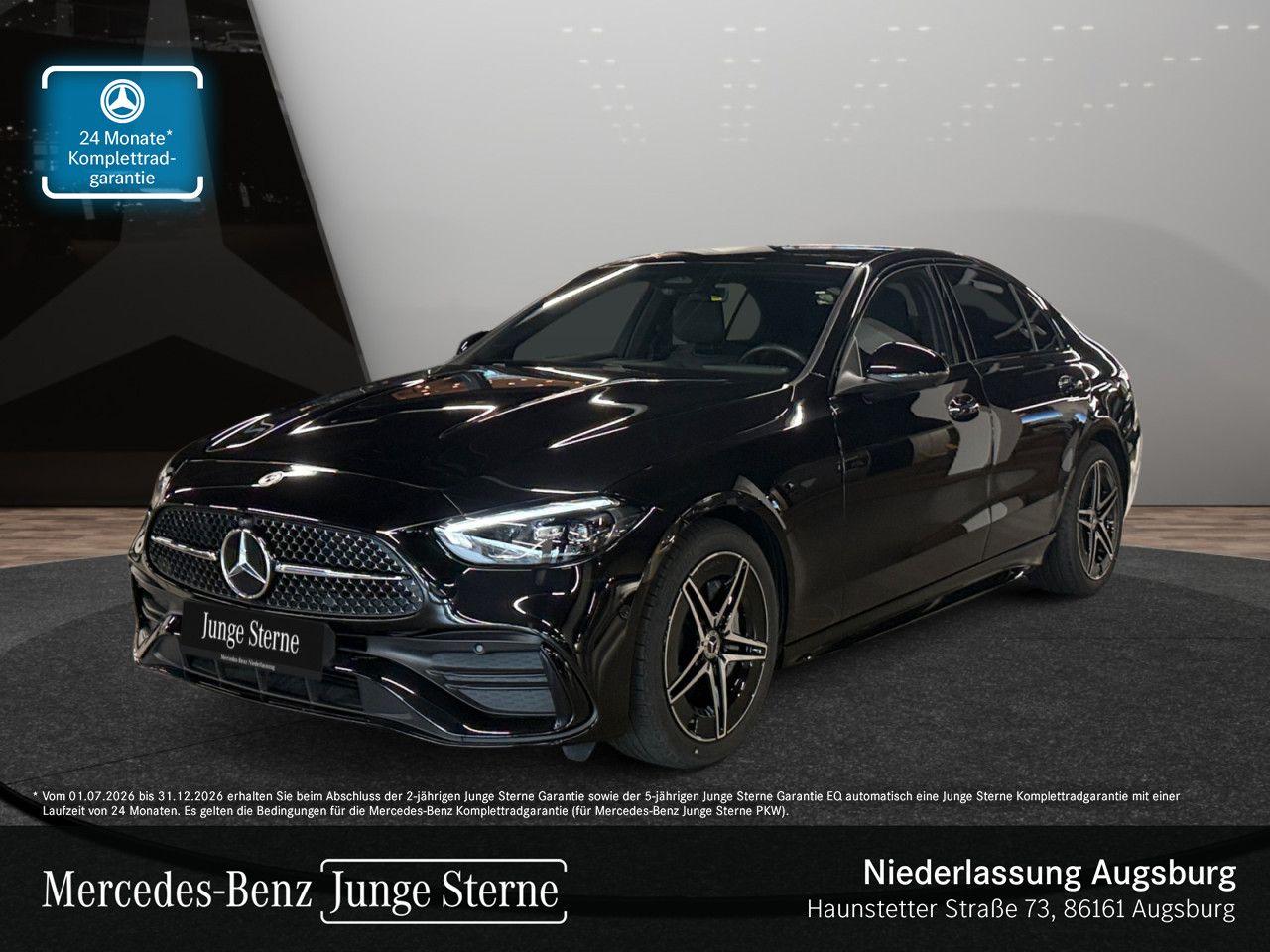 Mercedes-Benz C 180 AMG/Night/Burm/Guard360°/Distr/keylessGo