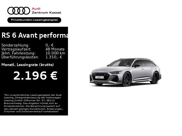 Audi RS 6 Avant performance HD Matrix Pano B&O HuD