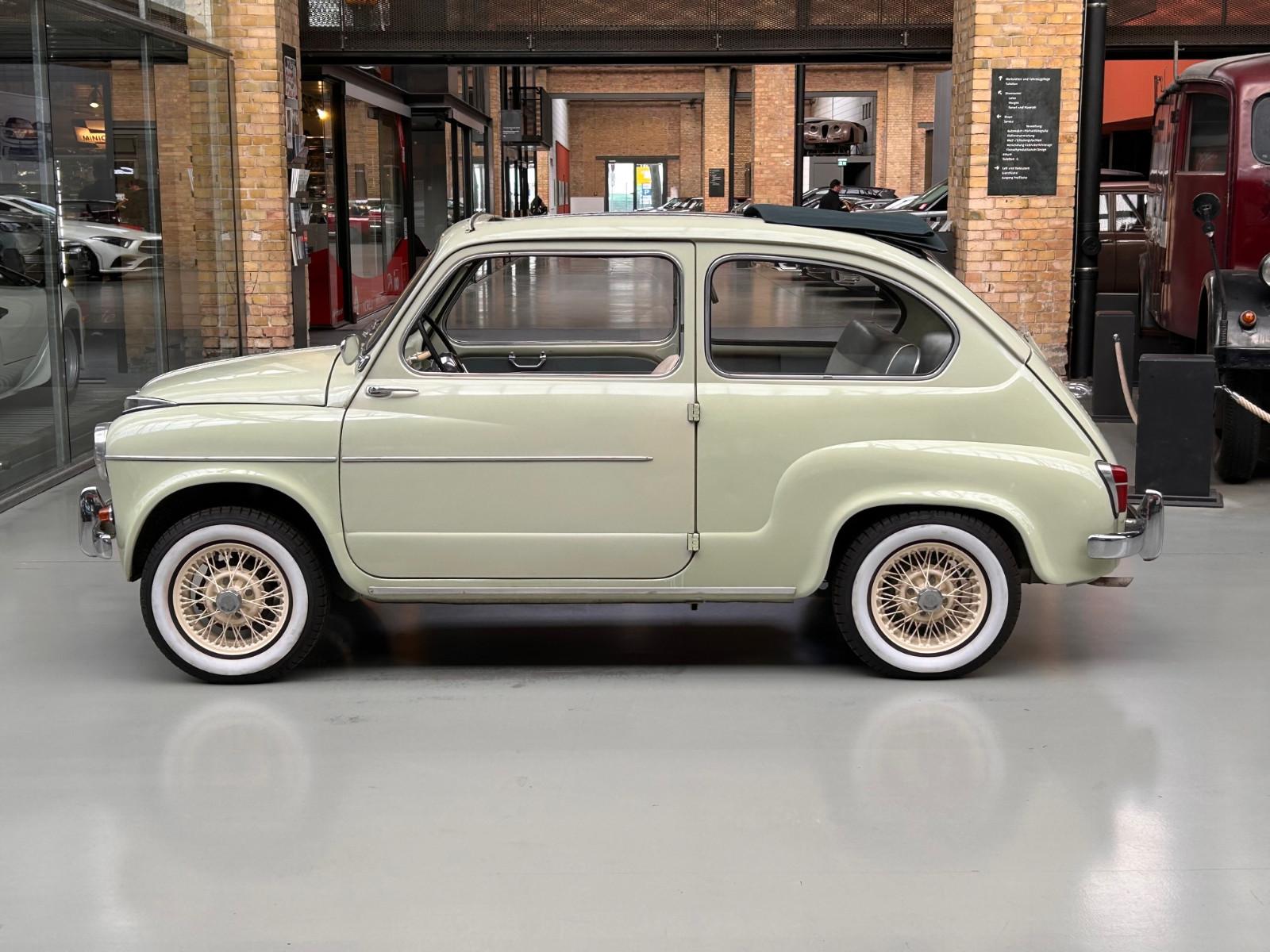 Fiat 600 Jagst Schiebedach - extrem selten!