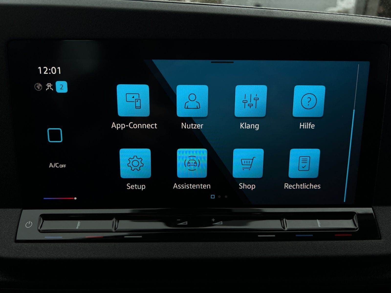 Caddy Kombi 5-Sitzer 2,0 l 55 kW TDI EU6 SCR Fro