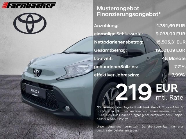 Toyota AYGO X 1,0 l Teamplayer ACC+CarPlay+CAM+SHZ+DAB*