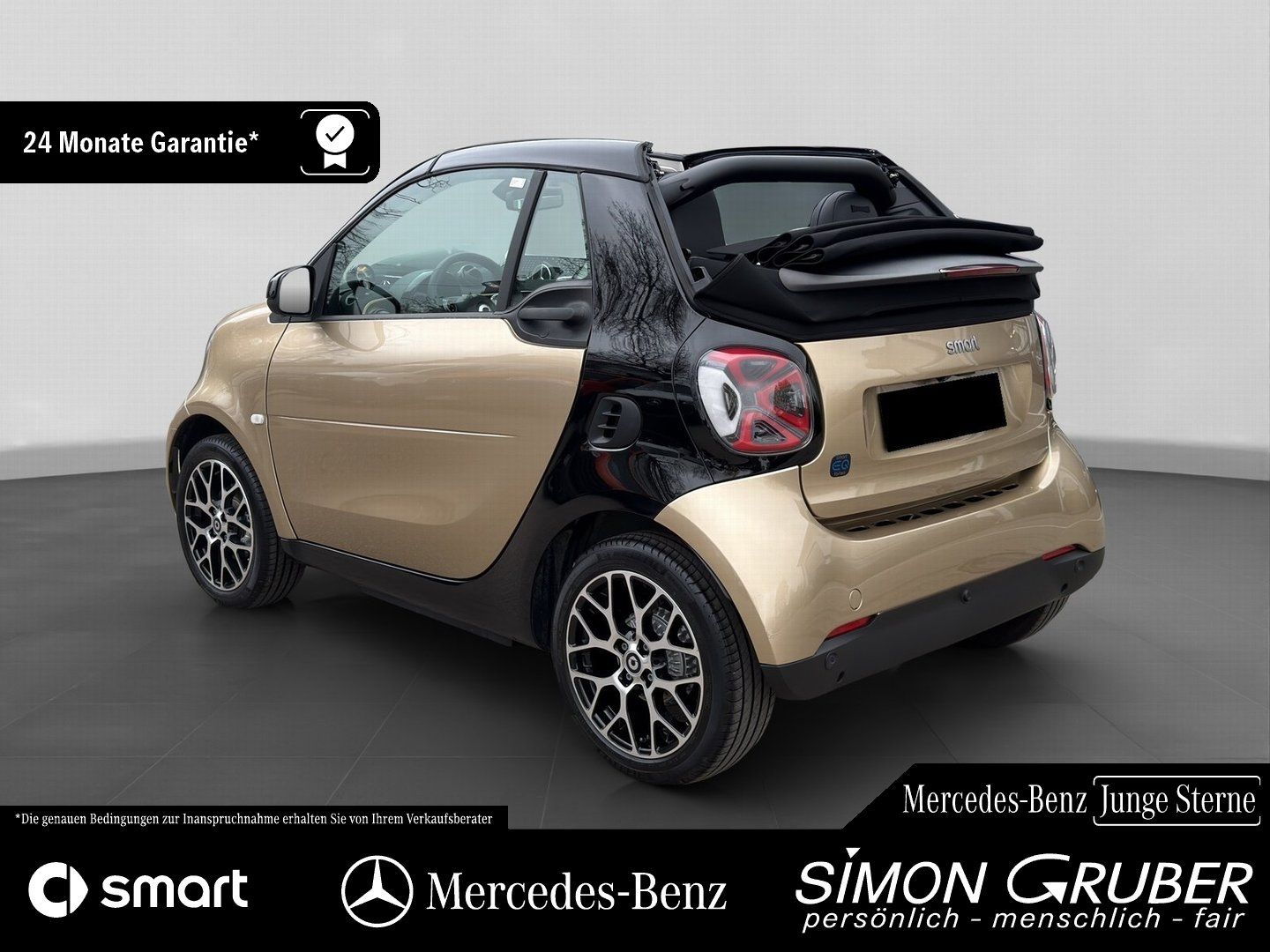 Fahrzeugabbildung Smart smart EQ Cabrio Prime Exclusive Leder LED 22KW