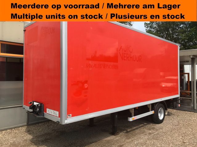 Pacton BE Auflieger Mini Sattel Trailer Koffer LBW 7t