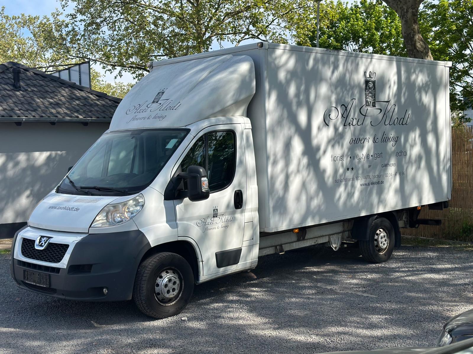 Peugeot Boxer HDi Koffer mit Hebebühne