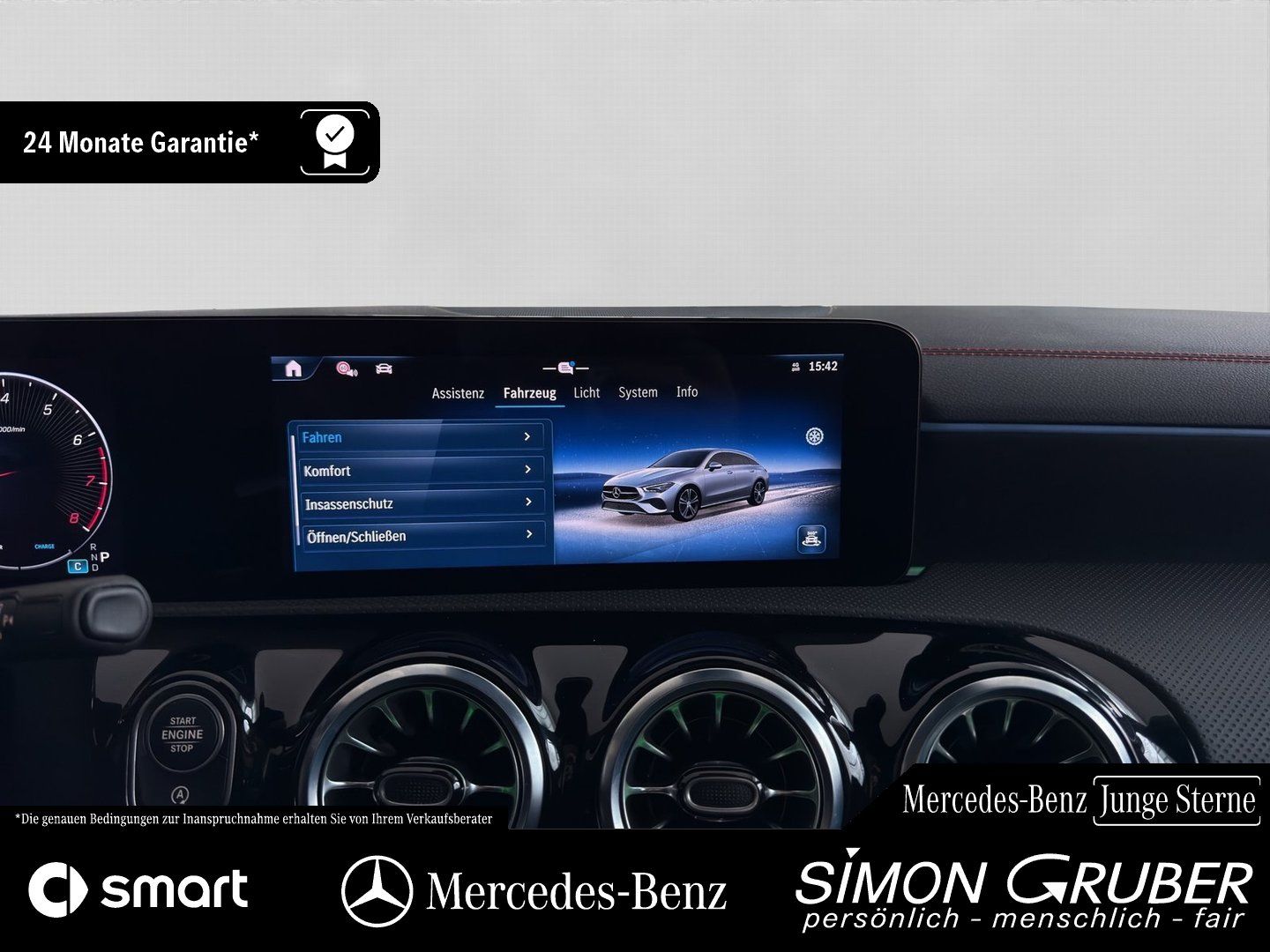 Fahrzeugabbildung Mercedes-Benz CLA 200 Shooting Brake AMG Night Pano Winter