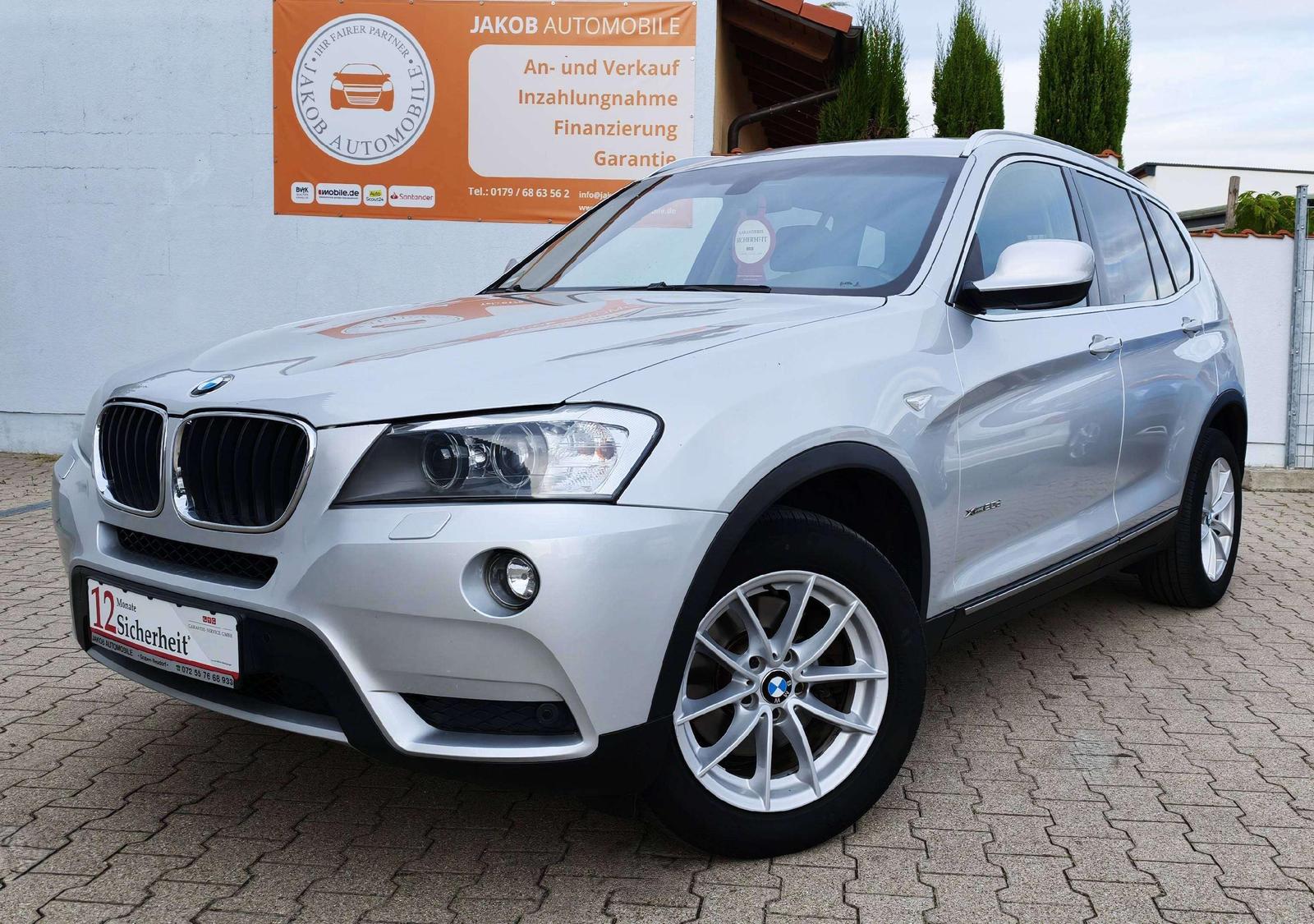 BMW X3 TÜV Neu 1.Hand Allrad Xenon Navi Einparkhilfe