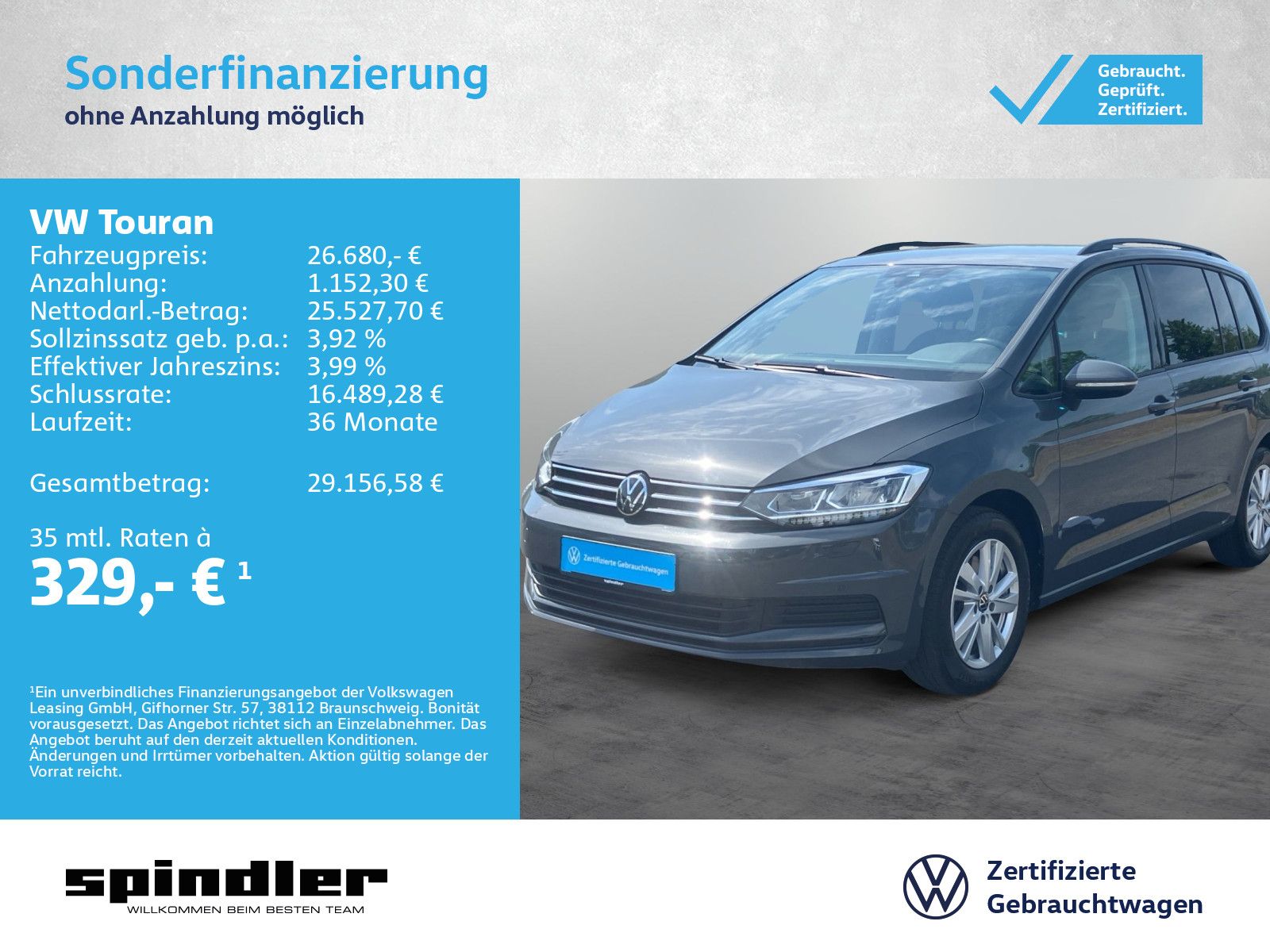 Volkswagen Touran - Bild 1