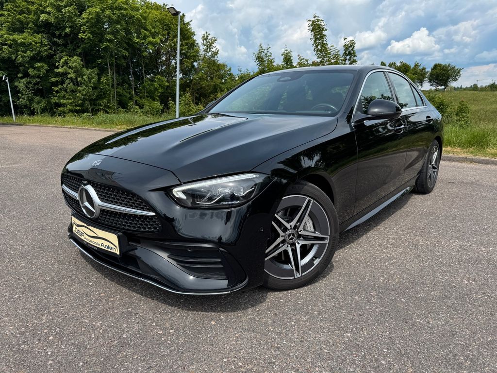 Mercedes-Benz C 300 Limo. 9G AMG Line,LED,AHK,RFK,Spur,Mbux