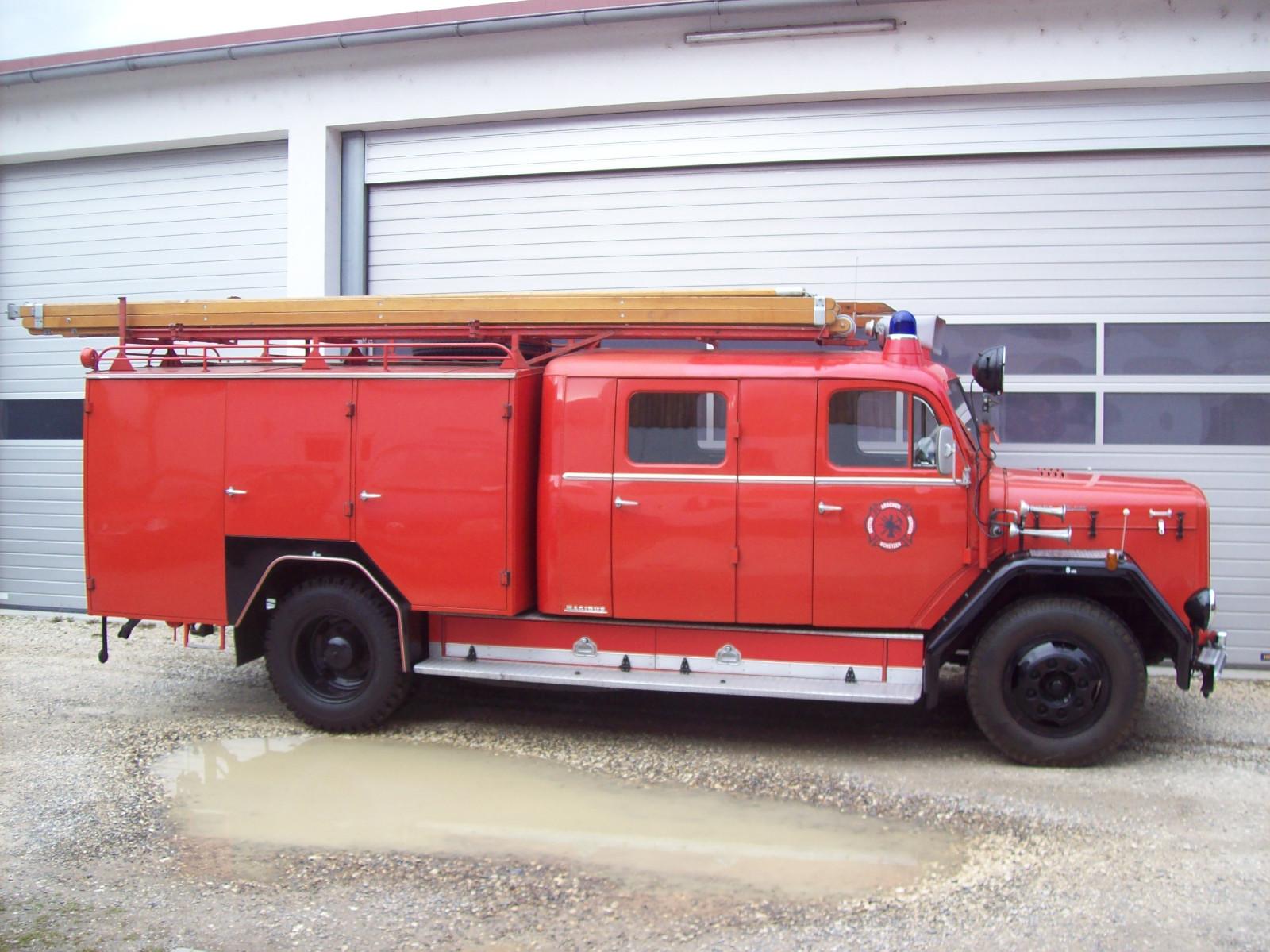 Magirus Deutz 150 D10 Eckhauber Feuerwehrfahrzeug LF 7,49 t.