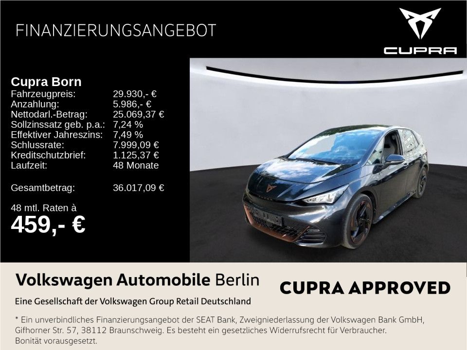 Cupra Born 170/82 Wärmepumpe Navi LED SHZ ACC PDC