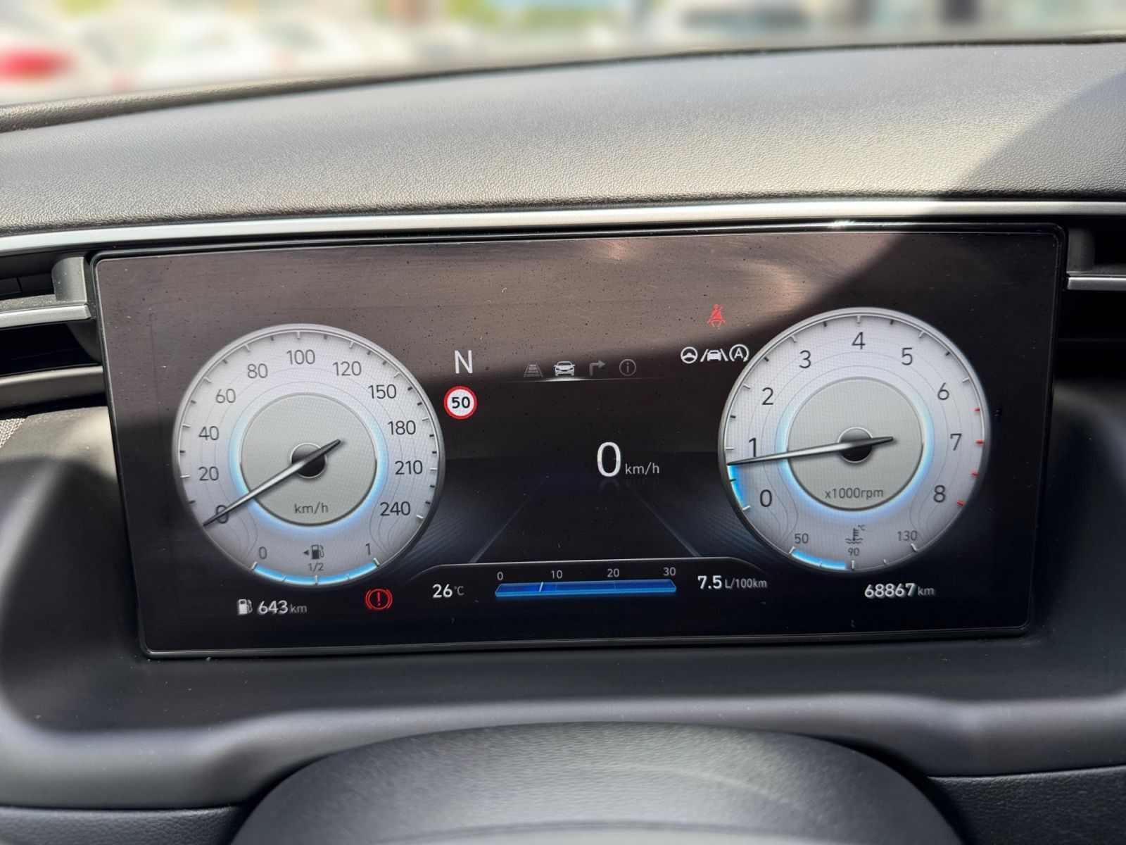 Fahrzeugabbildung Hyundai TUCSON 1.6 T-GDI Prime Mild-Hybrid ECS Sicherhei