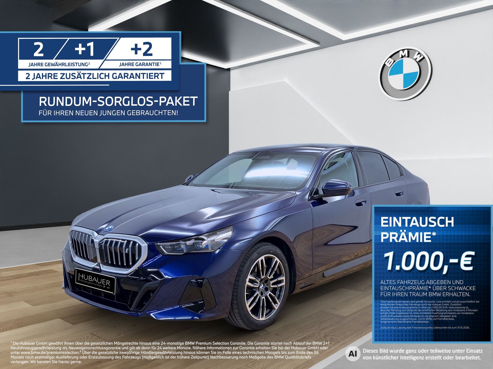 BMW i5 xDrive40 Limousine [M Sport, HUD, AHK, ACC, 3