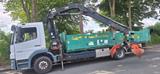 Mercedes-Benz Atego 1529. 4x2 Mit Kran Greifer und Funkfernbed - Offers