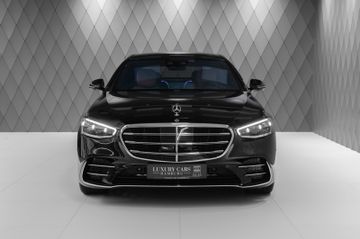 S 580 4M SEDAN BLACK/BROWN 21"EXCLUSIVE PACKAGE
