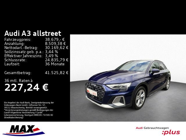 A3 allstreet 40 TFSI e SONOS+KAMERA+HUD+AHK+LED